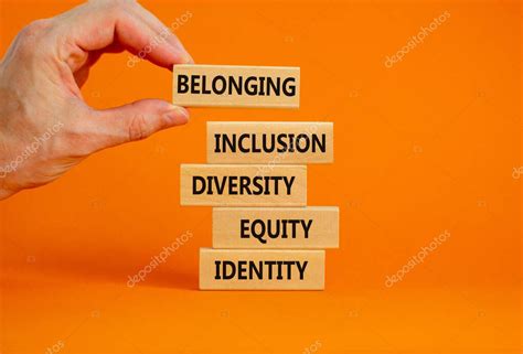Equidad Identidad Diversidad Inclusión Símbolo De Pertenencia