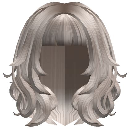 Cute Lush Messy Short Hair Ash Blonde Roblox Item Rolimon S