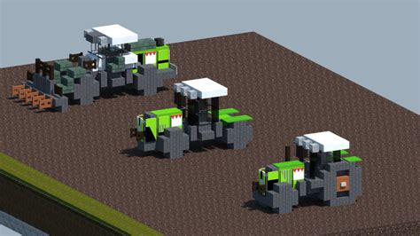 Claas Equipment Pack With Download Minecraft Map