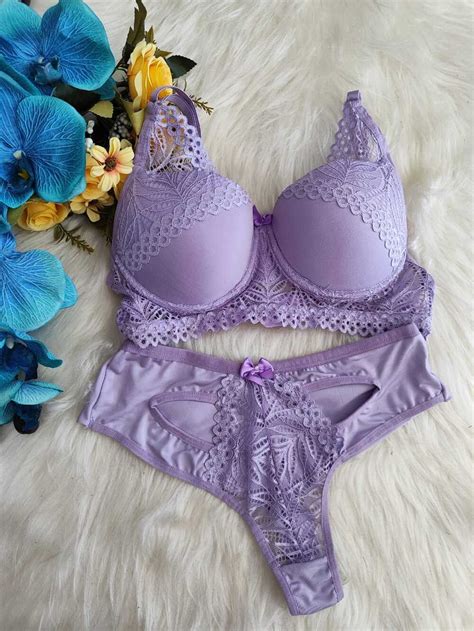 CONJUNTO M LILAS Ref Império Lingerie
