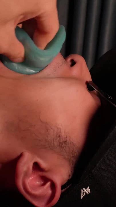 Must Share Moment From Inch Monster Dildo Pushes Up Boy S Throat Xhamster