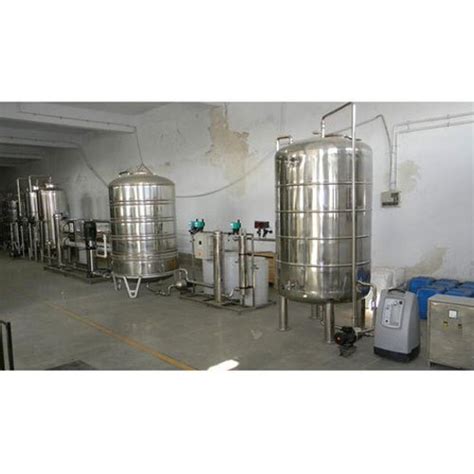 Aquatech Automatic Stainless Steel Industrial Mineral Water Plant