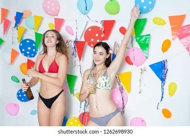 Sexy Hot Girl Wearing Bikini Dancing Stock Photo Shutterstock