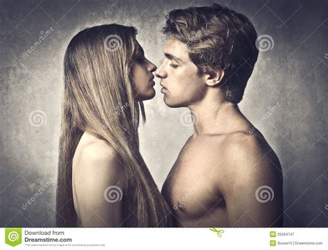 Nude Love Stock Image Image Of Lips Face Mouth Sensual 25594747