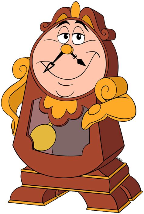 Cogsworth Clipart Lumiere And Cogsworth Clip Art Disney Clip Art