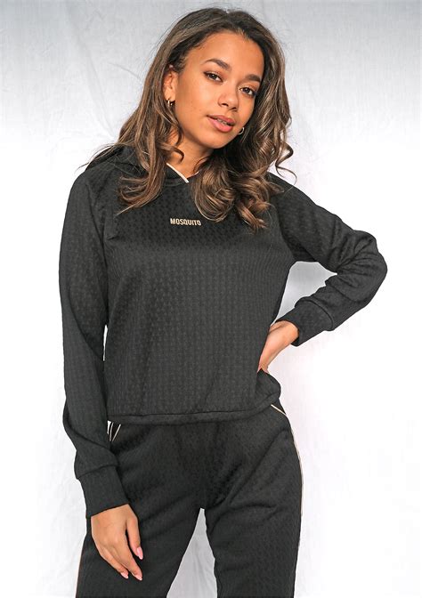 Bluza żakard z detalami Nude Mosquito