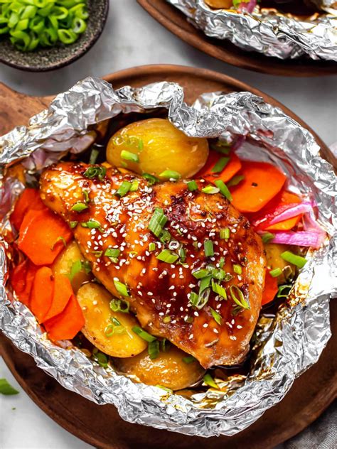 Teriyaki Chicken Foil Packets