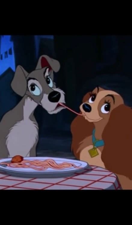 Создать мем "леди и бродяга леди, леди и бродяга мультфильм 1955, леди ...