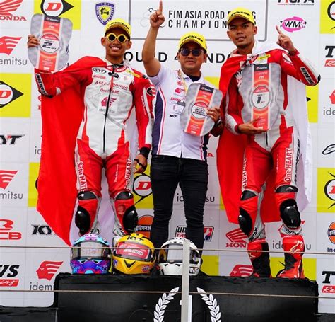 Luar Biasa Pembalap Astra Honda Borong Podium Di ARRC Mandalika