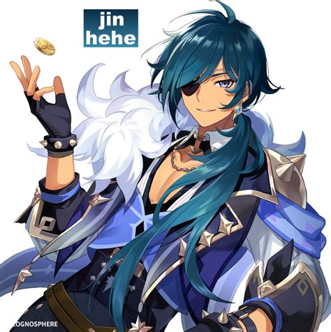 kaeya render  jinhehe  deviantart