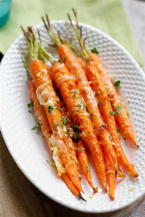 Knoblauch Parmesan Gebratene Karotten Rezepte Life Recipe Carrot