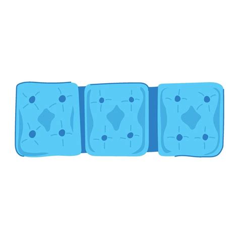 Reusable Freezer Hot Cold Gel Pack Cartoon 67515810 Vector Art At Vecteezy