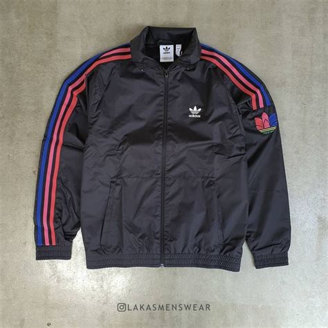 Jual Jata Jaket Tracktop Adidas Adicolor 3D Trifoil Black Shopee