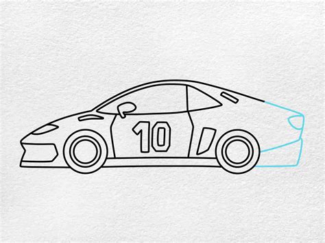 Draw A Race Car Helloartsy