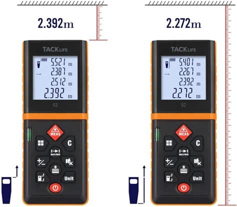 Metro Medidor De Distancia Laser Digital 40m Tacklife Mercado Libre