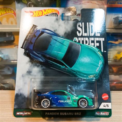 Jual Hot Wheels Pandem Subaru Brz Slide Street Premium Shopee