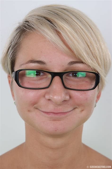 Short Haired Blonde Marie Removes Her Jeans Bra To Show Her Nipples Close Up CoedCherry