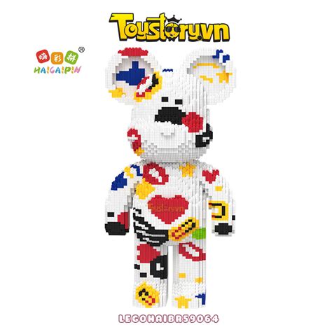 Lego Gấu Bearbrick | 35cm | 45cm | 55cm và nhiều hơn thế
