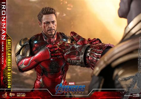 I Am Iron Man Hot Toys MMS D 復仇者聯盟終局之戰鋼鐵人馬克 戰損版 Iron Man Mark LXXXV Battle