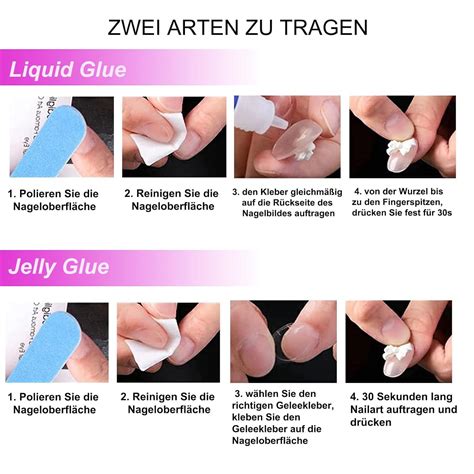 Mouyouglow Short Square Press On Nails Nude Pink Silver Glitter