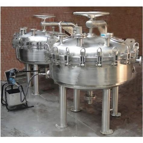 Stainless Steel Nutsche Filter Automation Grade Fully Automatic At Rs