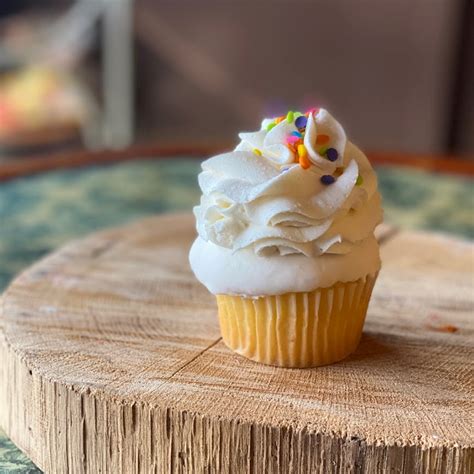 VANILLA SPRINKLE CUPCAKE — Amphora Bakery