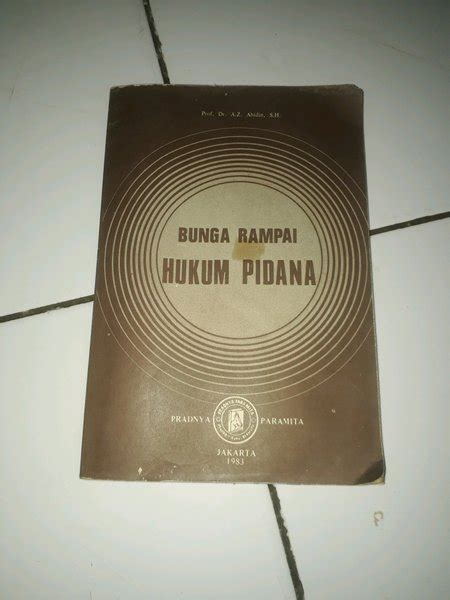 Jual Buku Bunga Rampai Hukum Pidana Di Lapak Buku Lagi Bukalapak