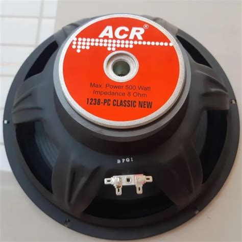 Speaker 12 Inch Full Range Acr 1238 Classic 500watt Original Asli