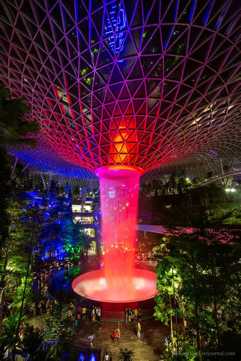 The Rain Vortex At Jewel Changi Airport Singapore Wt Journal