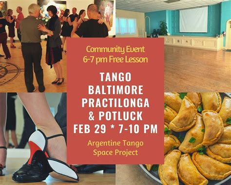 Free Beginners Argentine Tango Lesson And Potluck 5801 Harford Road