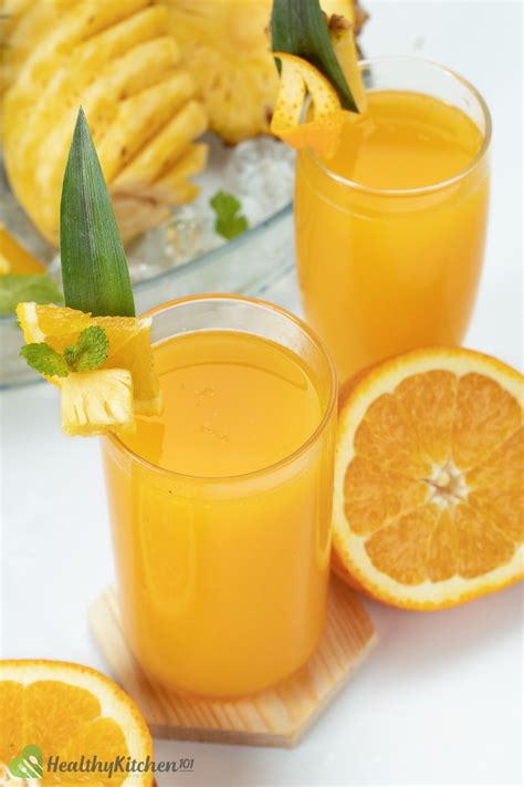 Orange Pineapple Juice Recipe A Healthy Drink For Better Digestion