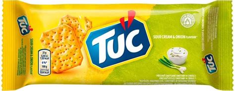 ᐉ Печиво Tuc cолоний зі смаком сметани та зеленої цибулі 100 г • Краща ...
