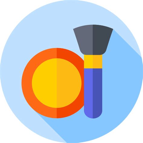 Cosmetics Flat Circular Flat icon