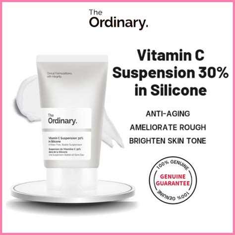 THE ORDINARY VITAMIN C SUSPENSION 30% IN SILICONE 30ML | Lazada PH