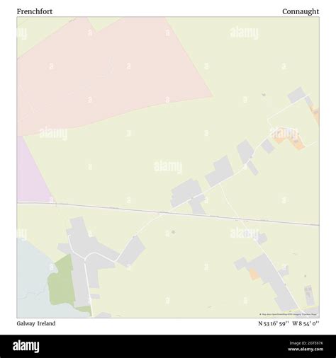 Frenchfort Galway Irland Connaught N W Map