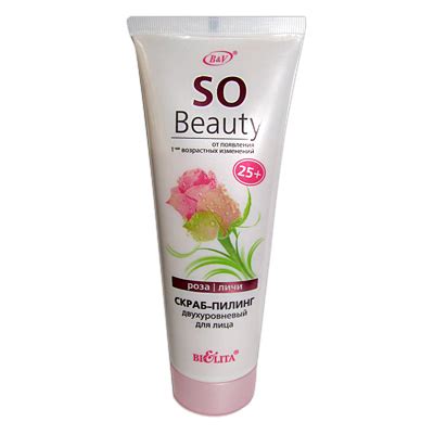 Скраб для лица Белита-Витэкс Скраб-пилинг двухуровневый для лица So ...