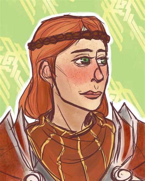 Dragon Age 2 Aveline Vallen By Evandria On Deviantart