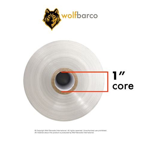 Rolls X Mm X M Hot Stamping Foil White Core For Coding Devices