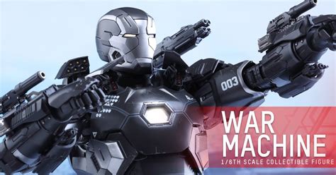 全彈發射追加 Hot Toys美國隊長3英雄內戰戰爭機器War Machine Mark 3 1 6 人偶 Toys Zone D 玩具兄弟 Figures Price