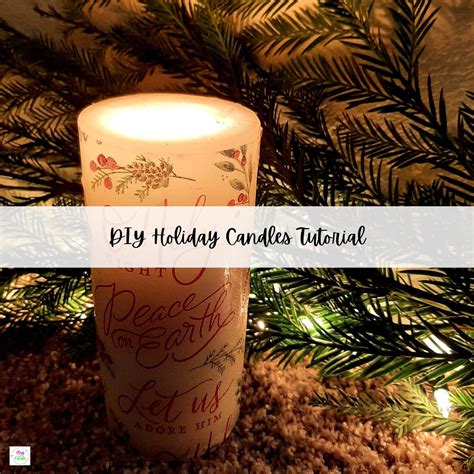 DIY Holiday Candle Tutorial — Creatively Misty