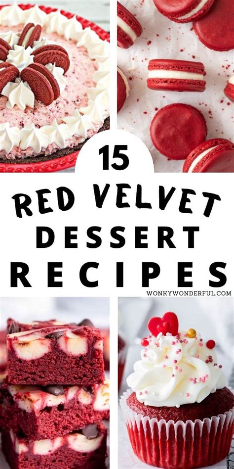 The Best Red Velvet Recipes Wonkywonderful