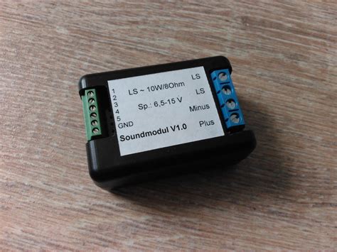 Soundmodul V1.0 - GB-Modellbau