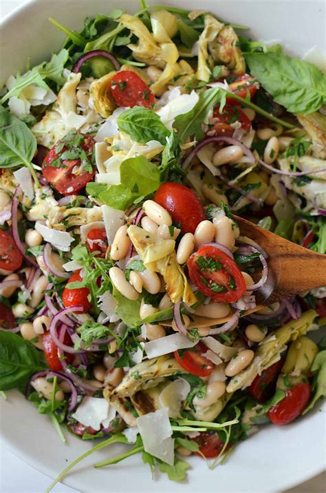 Roasted Artichoke And White Bean Salad