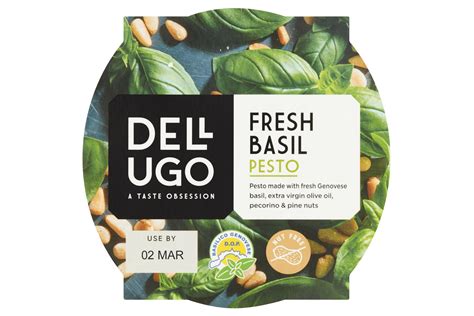 Ugo Foods Date Code Pesto Sleeve Printsafe