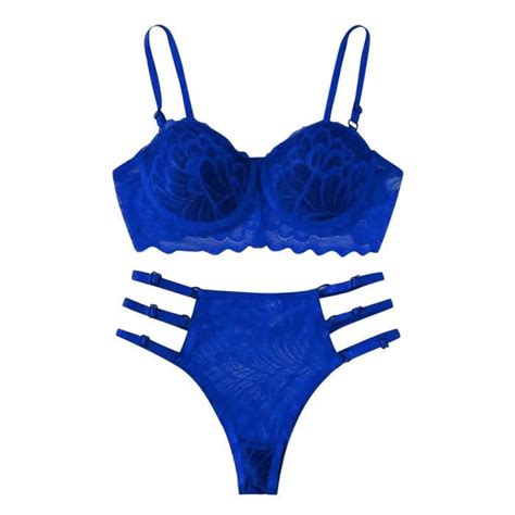 Ensemble de lingerie sexy dames mode sexy lingerie mignonne dentelle creuse lingerie érotique en