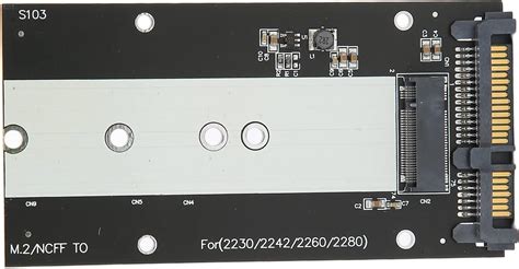 Adaptateur De Convertisseur M 2 NGFF Vers SATA III Prenant En Charge