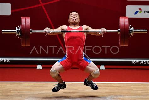 Angkat Besi Putra 56kg Antara Foto