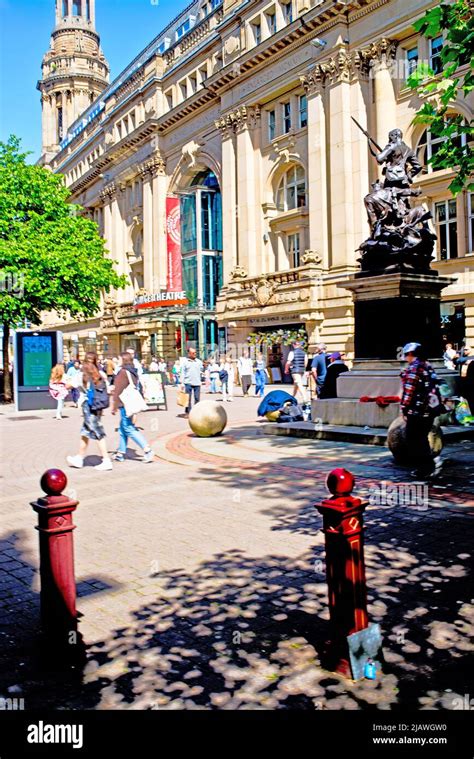 St Annes Square Manchester England Stock Photo Alamy