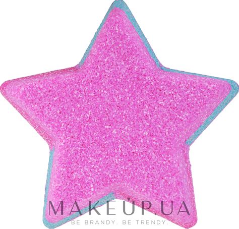 Craze Inkee Foamy Star Bath Bomb - Бомбочка для ванны "Звезда", розовая ...