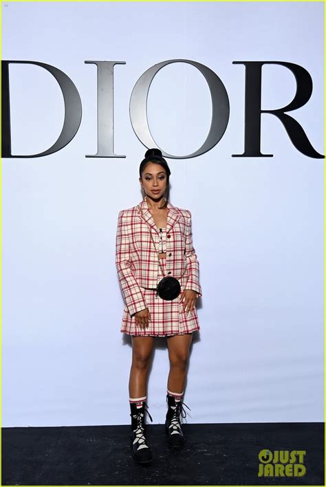 Rachel Zegler Attends First Paris Fashion Week Sits Front Row At Dior